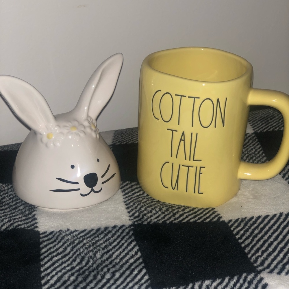 RAE DUNN Cotton Tail Cutie Mug